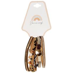 Leopard Pearl Magnetic Bracelet