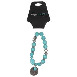Turquoise Stone Tree Bracelet