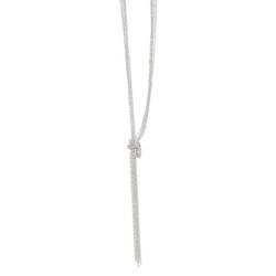 Silver Long Necklace