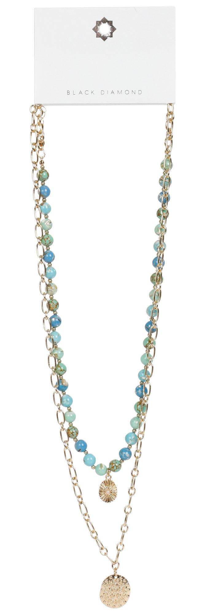 Double Layer Turquoise Necklace