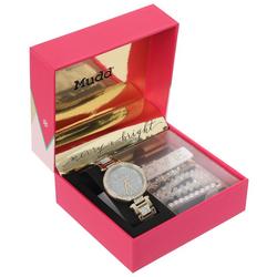 6 Pc Holiday Watch & Hair Clip Gift Set