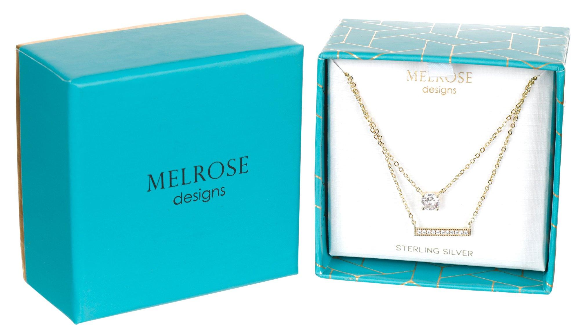 Melrose designs sterling deals silver necklace