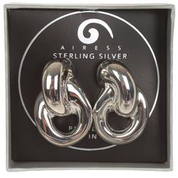 Sterling Silver Doorknock Earrings