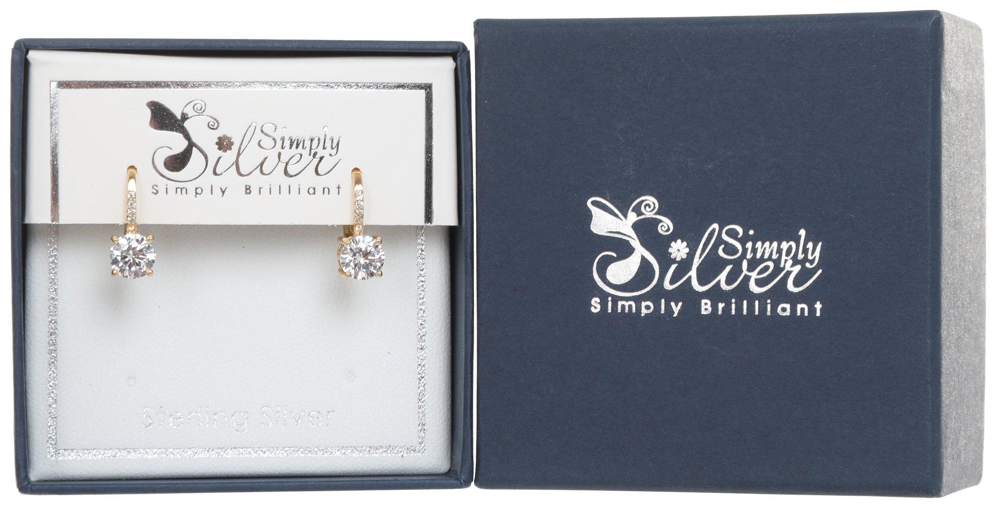 Simply silver simply hot sale brilliant earrings