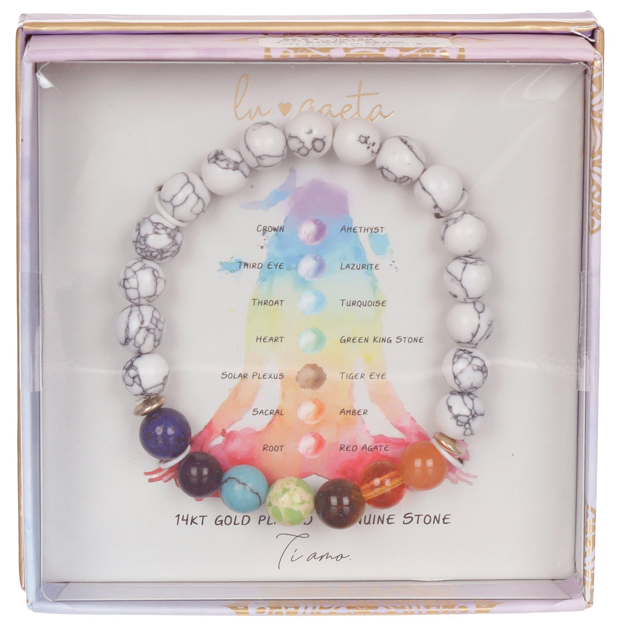 Chakra Stretch Bracelet - Multi