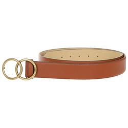 Women's Plus Faux Leather Belt - Brown