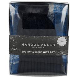 Marcus Adlet 2 Piece Hat and Scarf Gift Set