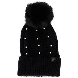 Solid Pearl Beanie Hat