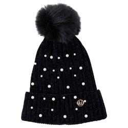 Solid Pearl Beanie Hat