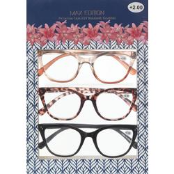 3 Pk Premium Quality Reading Glasses