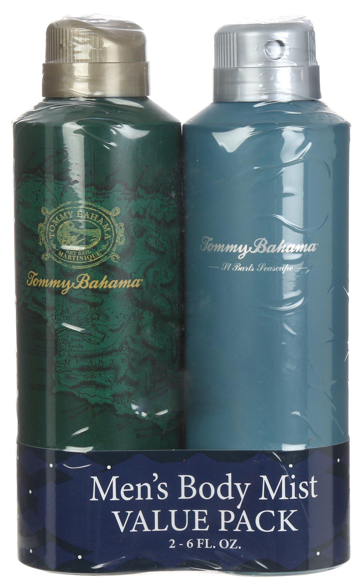 2 Pk Tommy Bahama Body Mists For Him