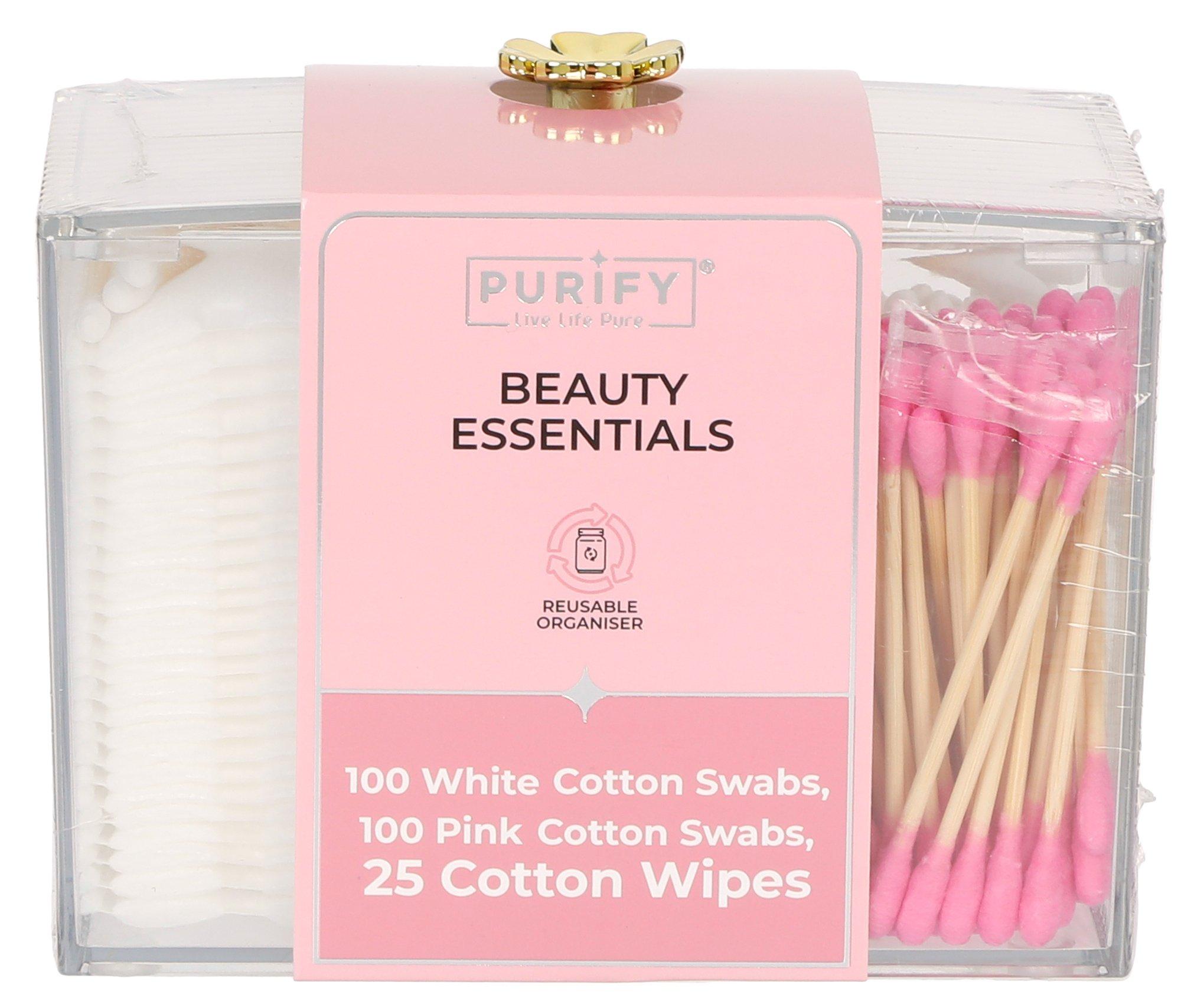 Cotton Swabs and Cotton Wipes Beauty Essentials