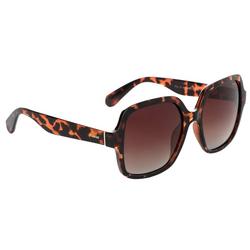 Women's Large Butterfly Sunglasses -Brown