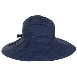Women's Casual Large Brim Floppy Hat - Blue