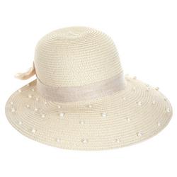 Pearl Brim Sun Visor Hat