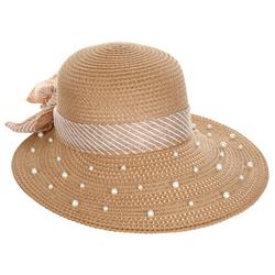 Women's Pearl Brim Sun Visor Hat