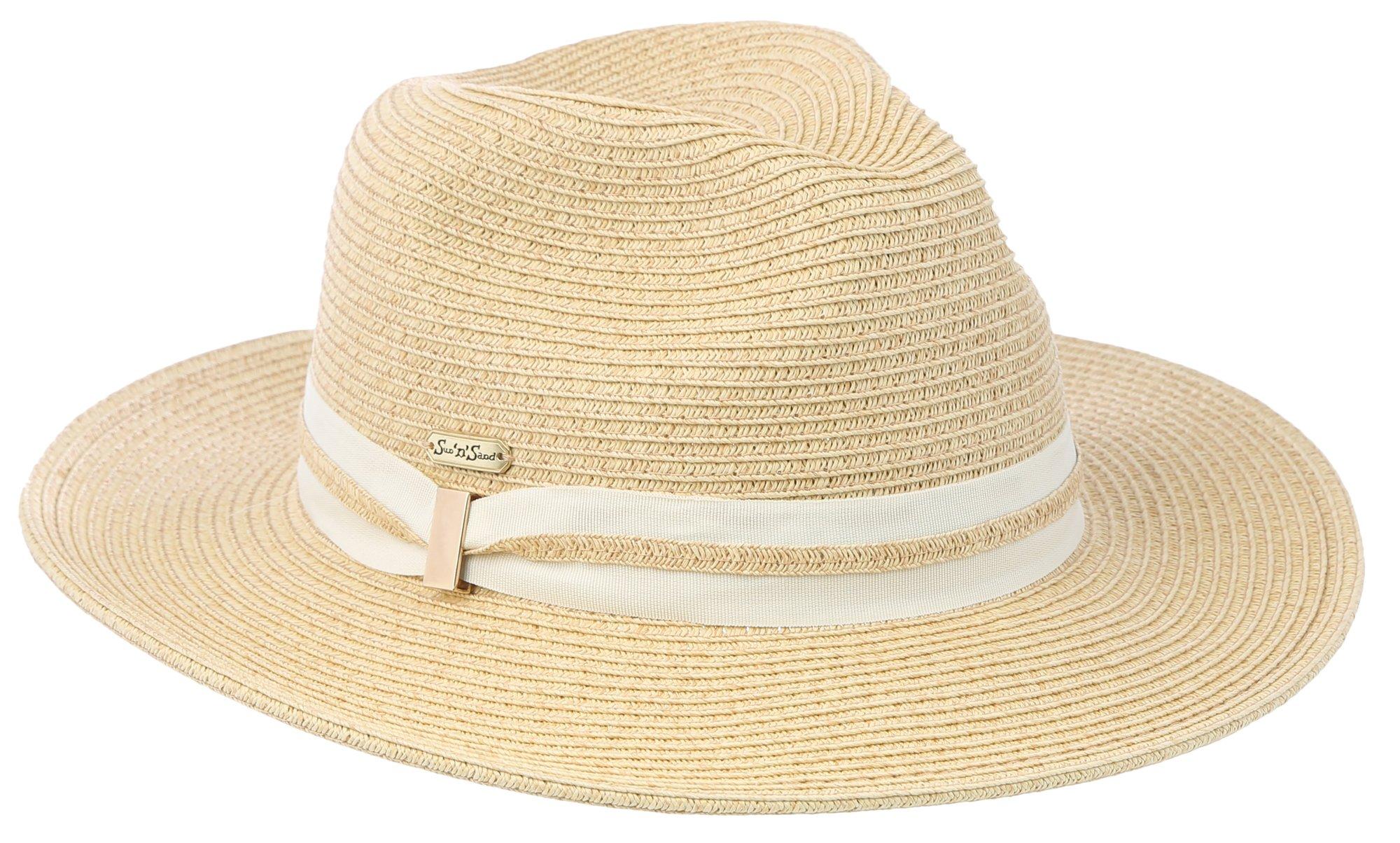 Women's Solid Straw Hat