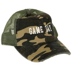 Camo Game Day Baseball Cap - Green