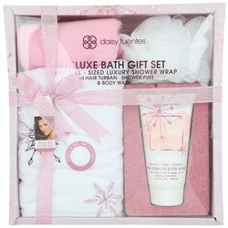 Deluxe 4 Pc Bath Gift Set