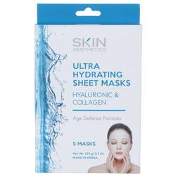 5 Pk Ultra Hydrating Sheet Masks
