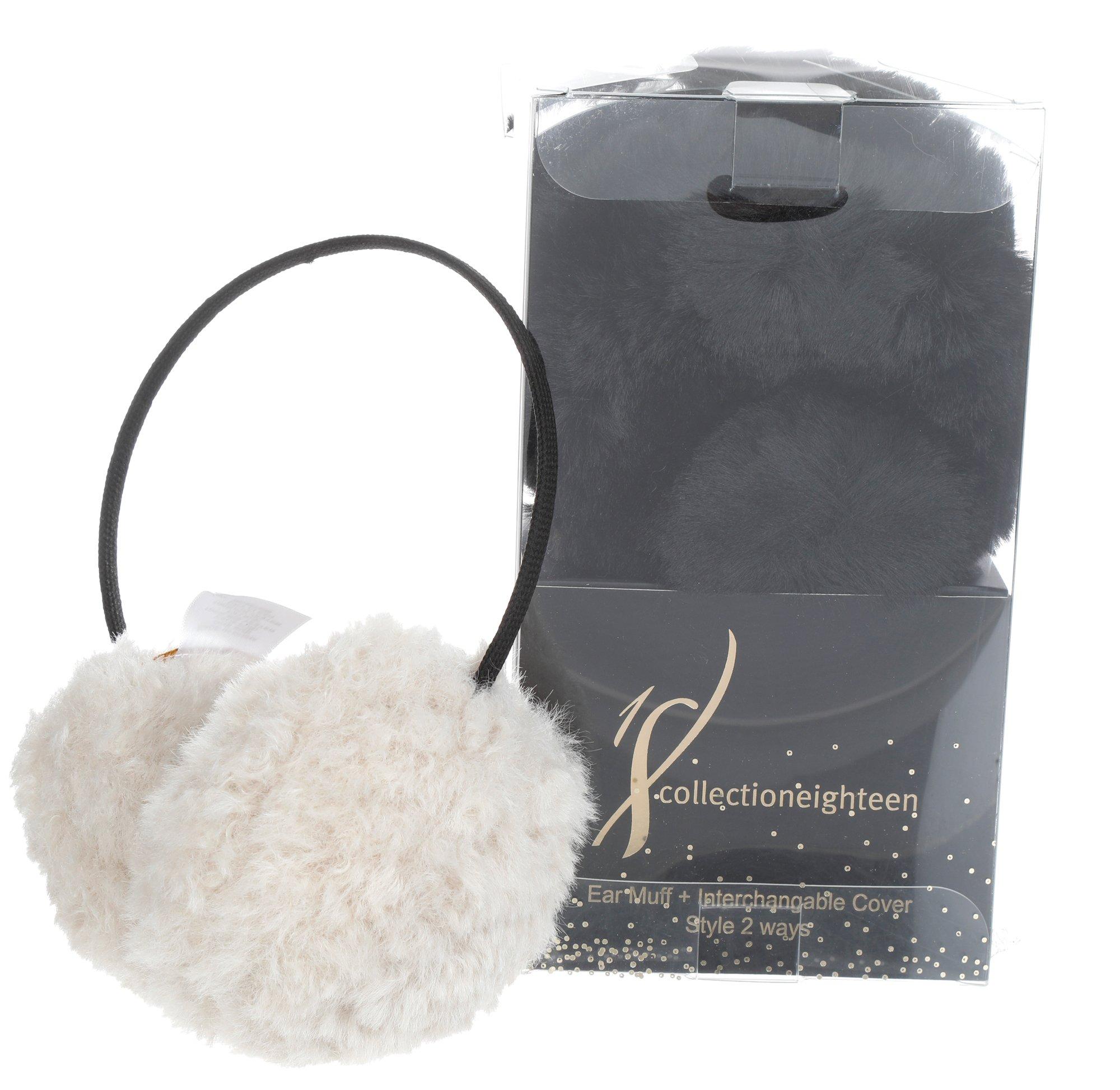 2 Pk Earmuffs and Interchangeable Cover Set
