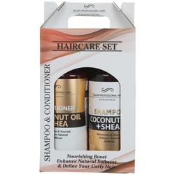 2 Pk Coconut Oil & Shea Shampoo & Conditioner
