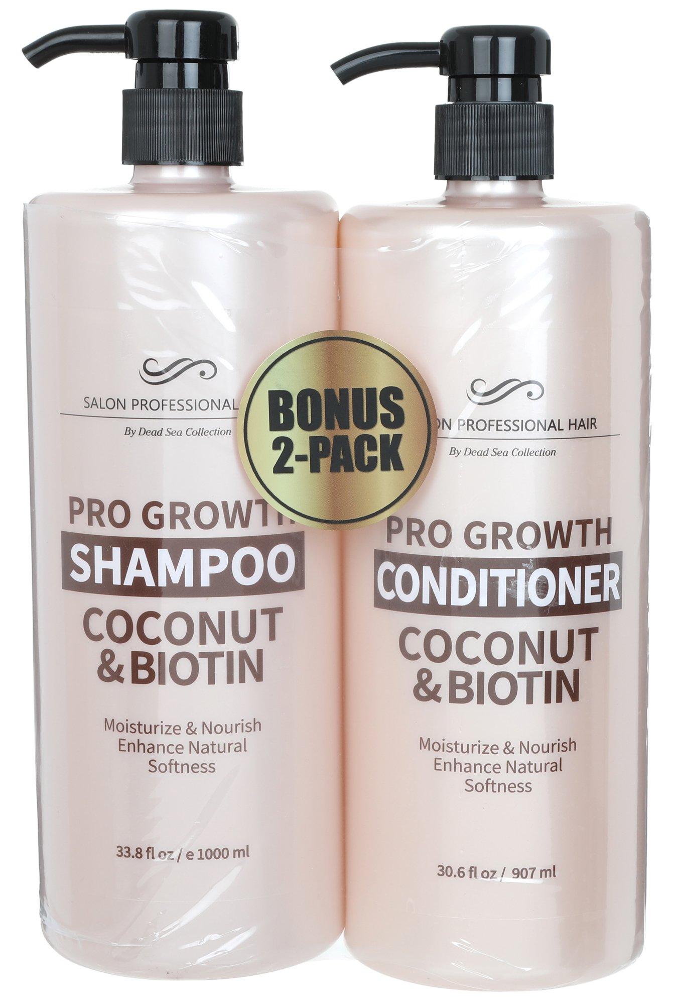 2 Pk Coconut & Biotin Shampoo & Conditioner
