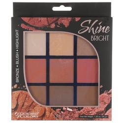 9 Shade Shine Bright Face Makeup Pallet
