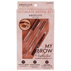 3 Pc Ultimate Brow Kit - Dark Brunette