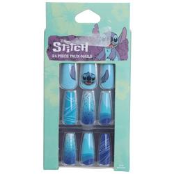 24 Pk Stitch Press On Nails