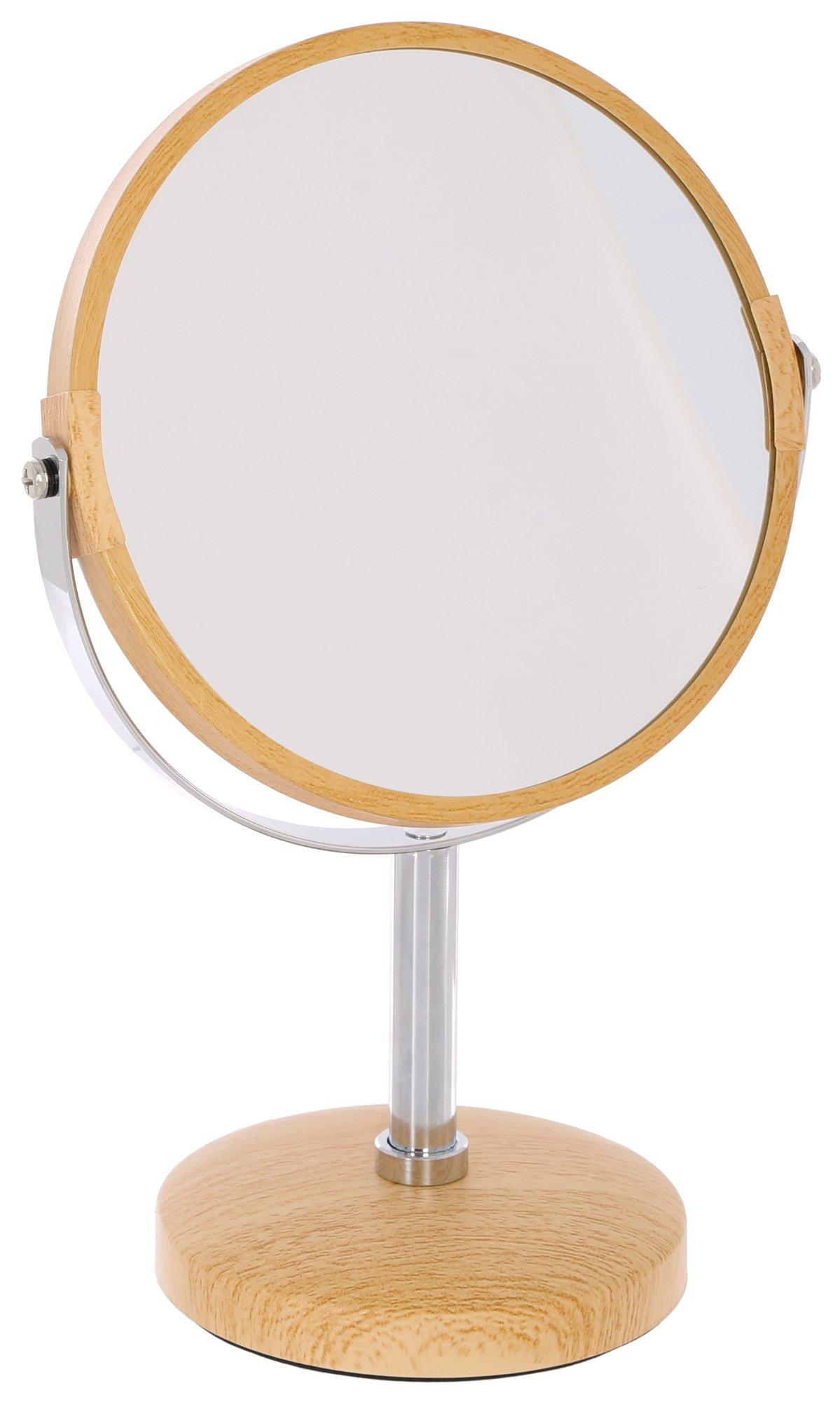 10in Bamboo Trim Vanity Mirror