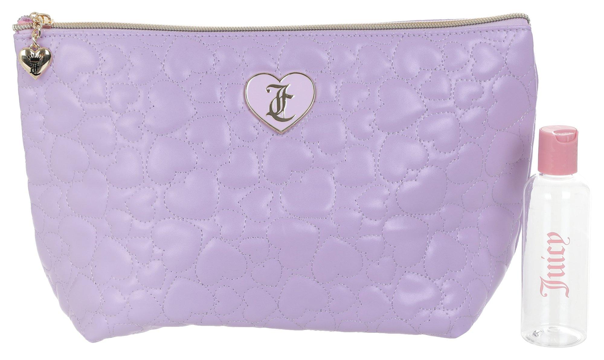 Quilted Heart Cosmetic Bag