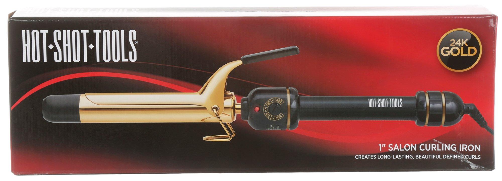 24K Gold Salon Curling Iron