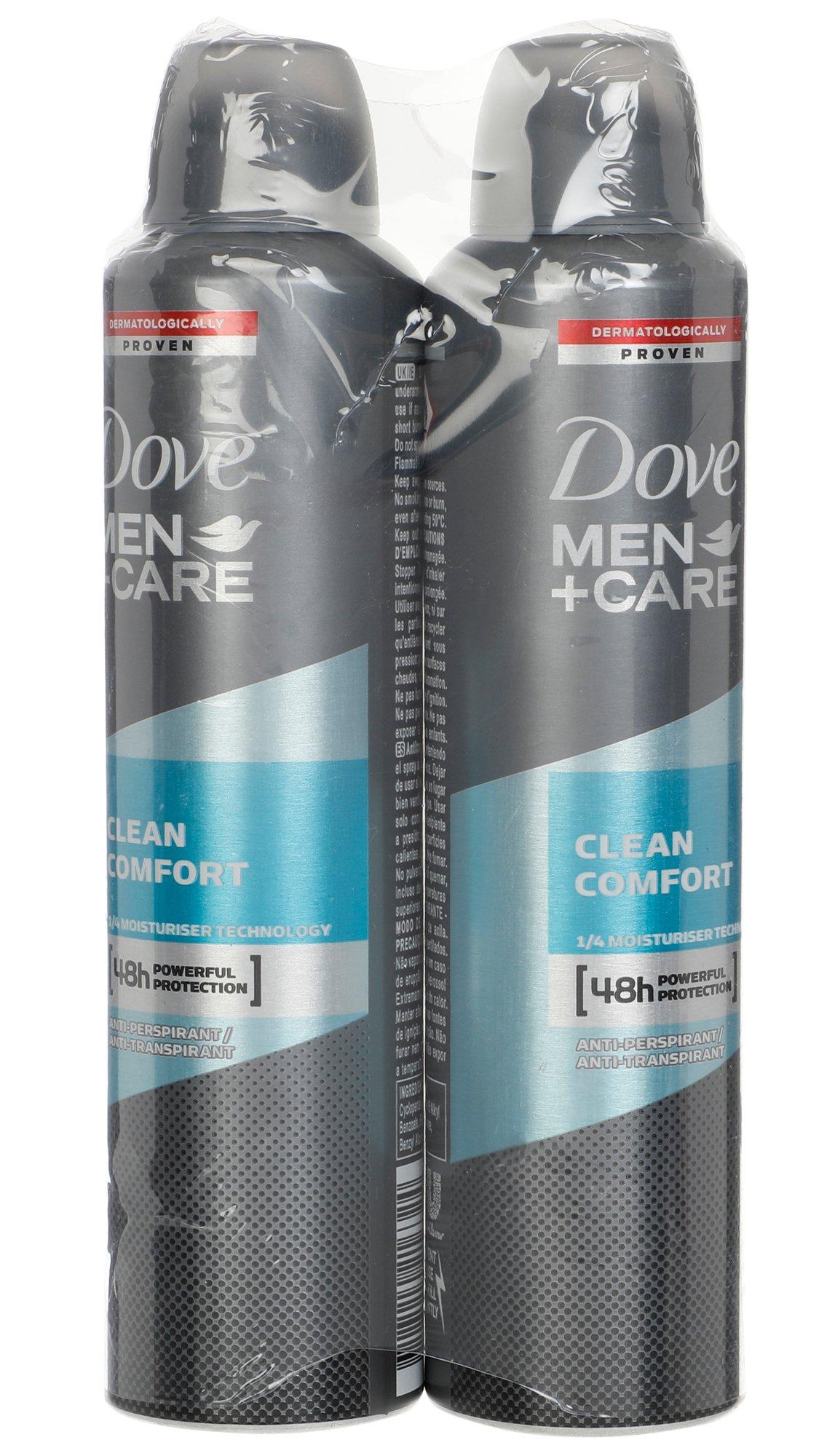 Men's 2 Pk Clean Comfort Anti-Perspirant Sprays