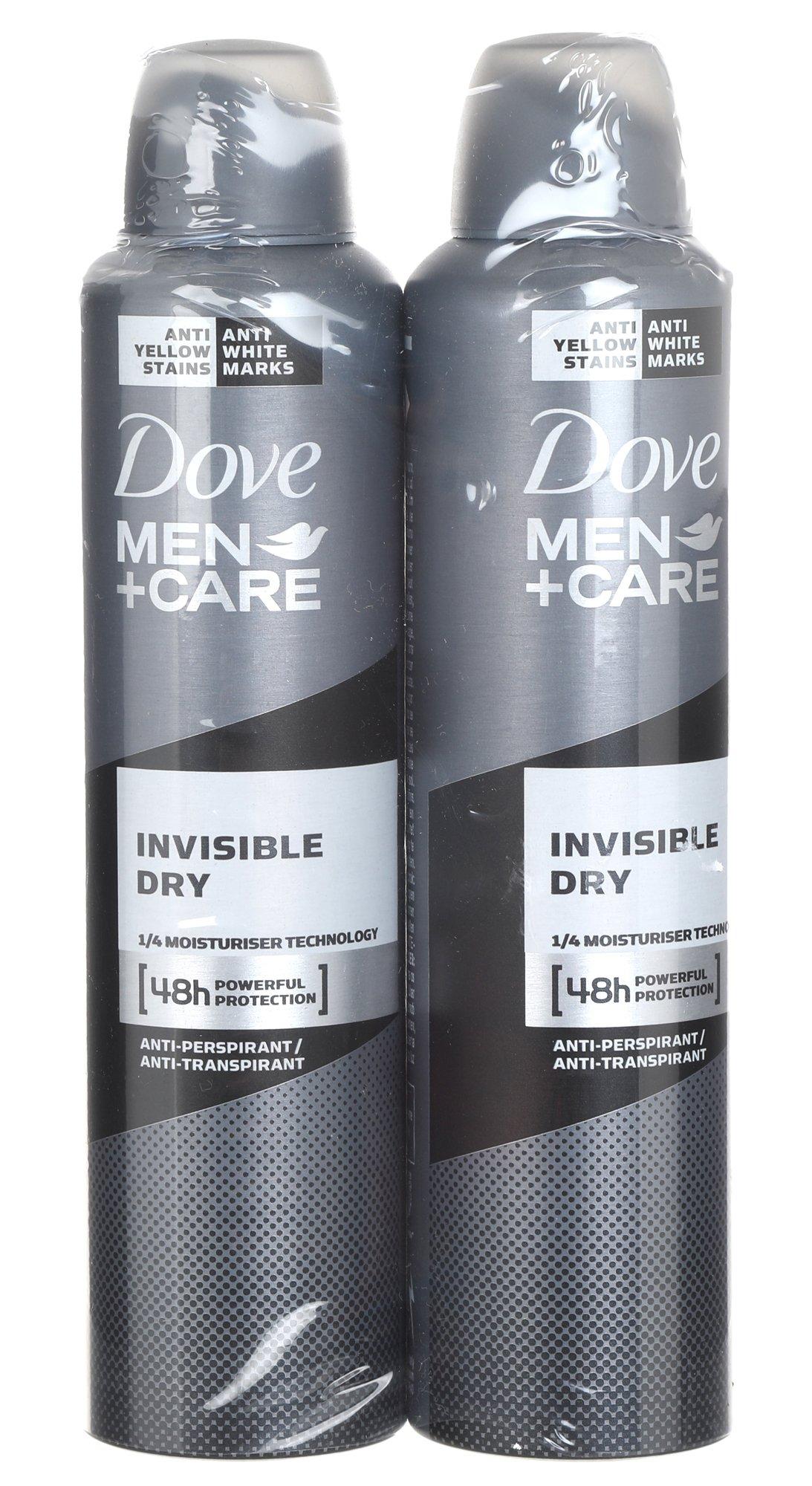 Men's 2 Pk Invisible Dry Anti-Perspirant Sprays