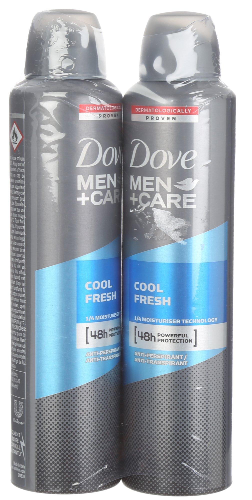 Men's 2 Pk Cool Fresh Anti-Perspirant Sprays