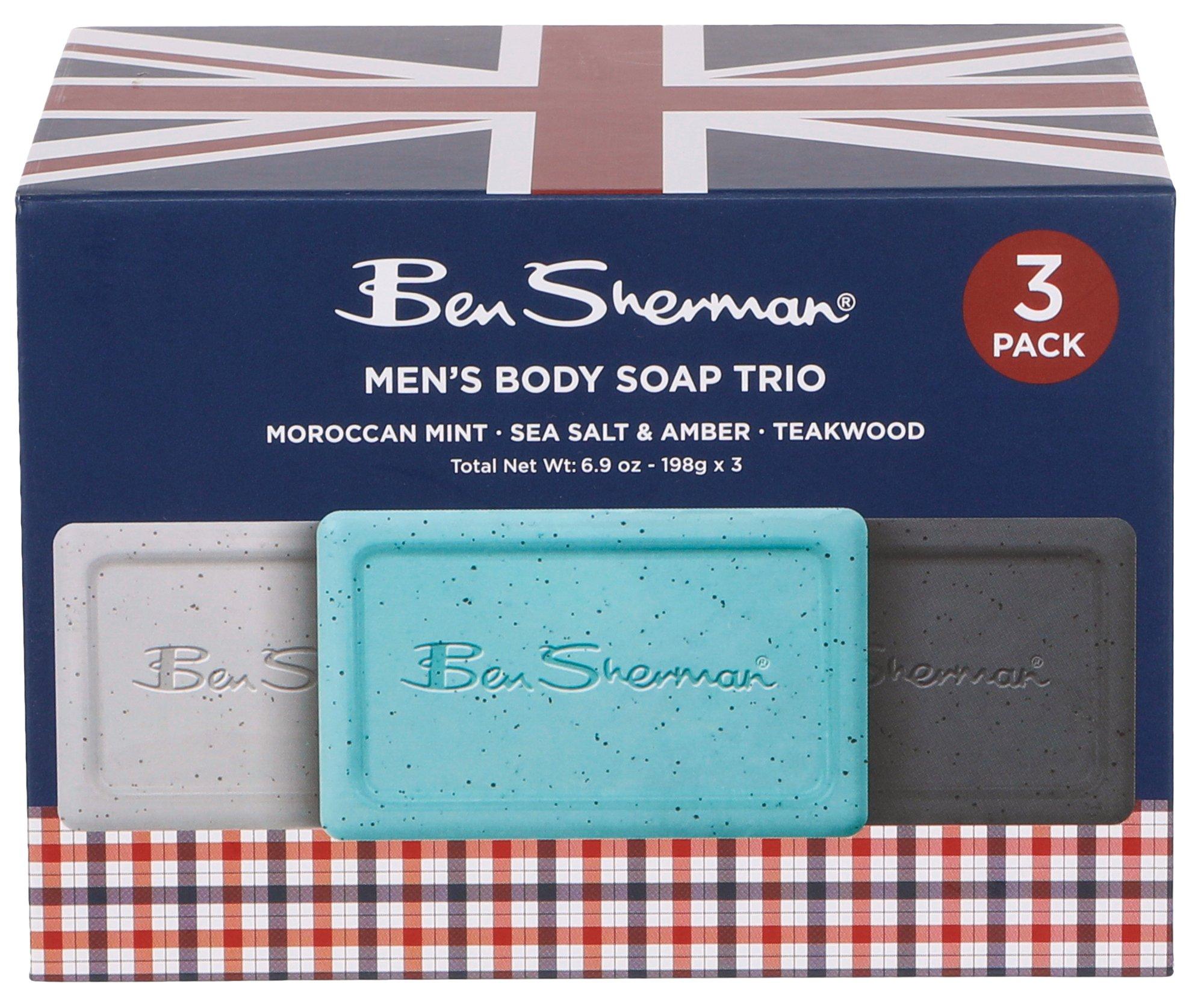 Men's Body Soap Trio