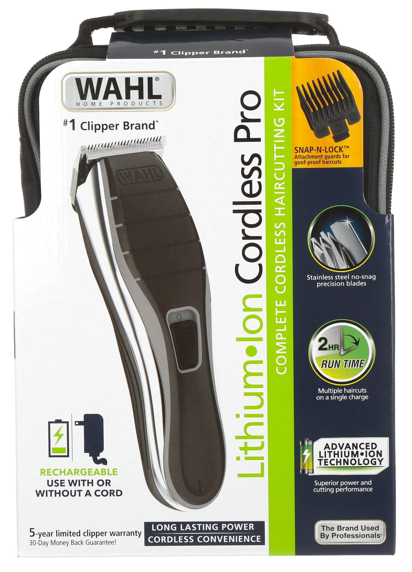 WAHL Lithium-Ion Cordless Haircutting Kit