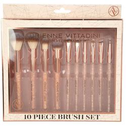 10 Pc Makeup Brush Set