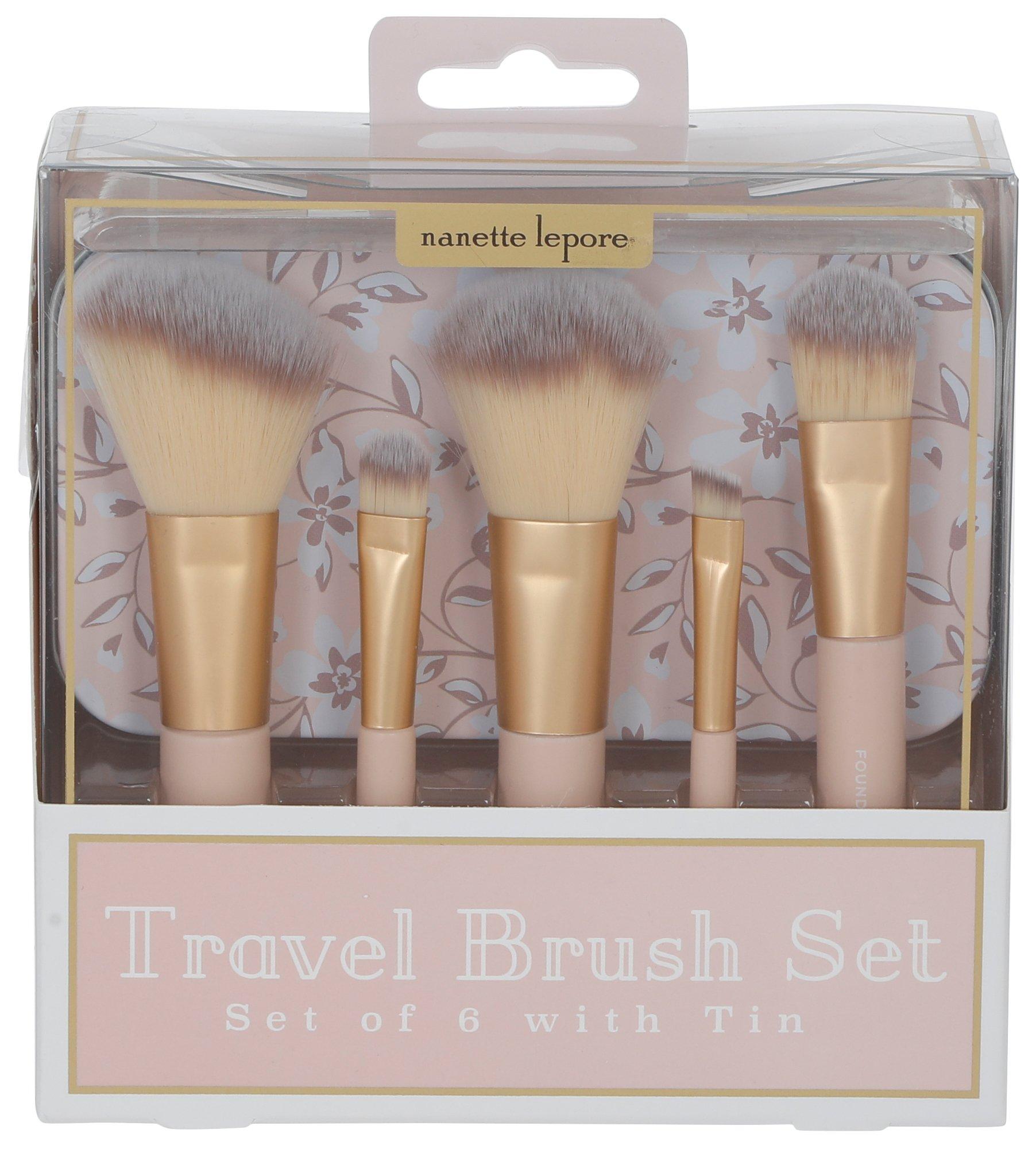 5 Pk Travel Beauty Brush Set