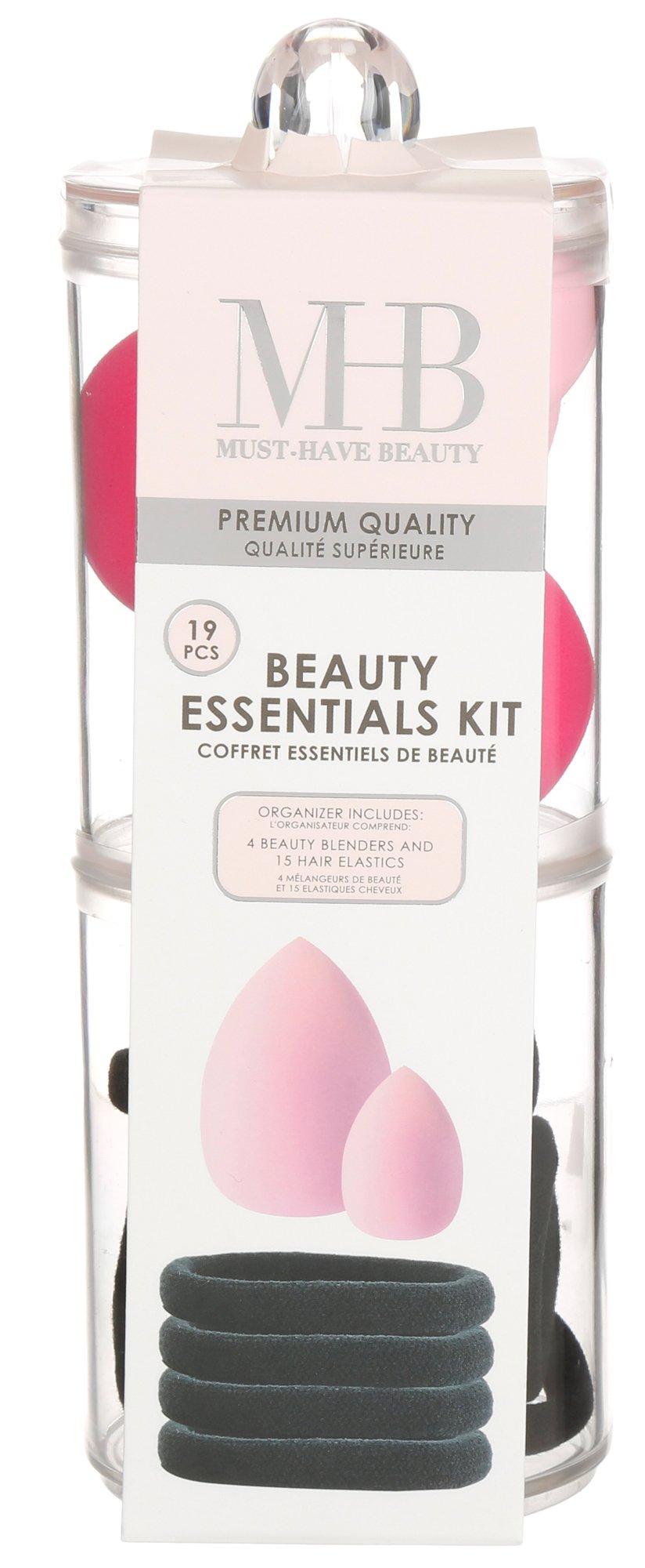 19 Pc Beauty Essentials Kit