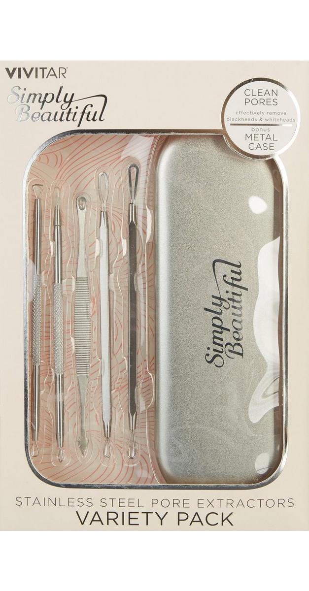 5 Pc Stainless Steel Pore Extractors Set bealls