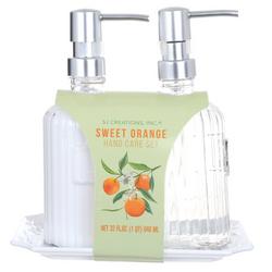 3 Pc Sweet Orange Hand Soap & Lotion Set