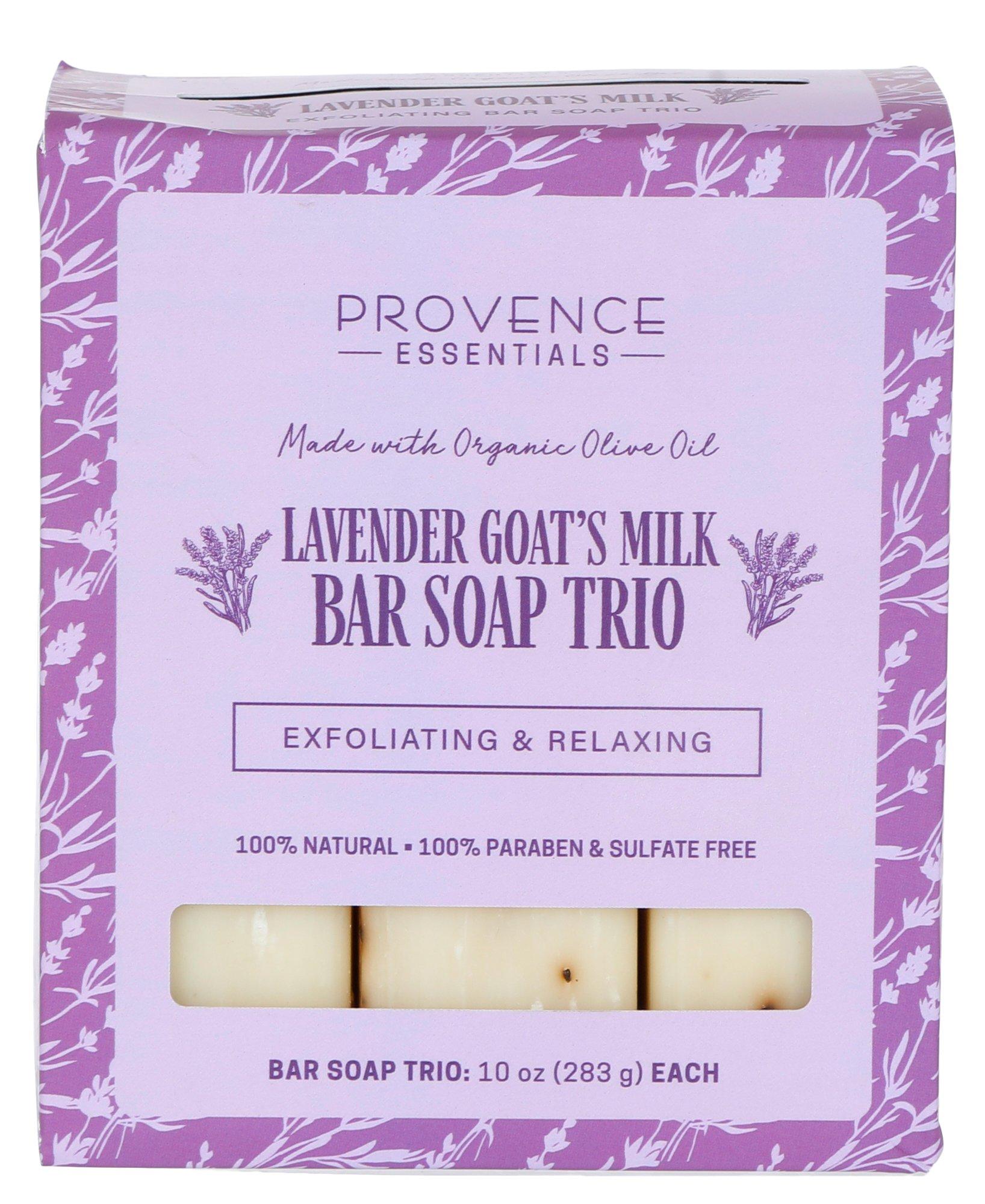 3 Pk Lavender Goat's Milk Hydrating Soap Bars
