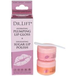 2 Pk Lip Gloss & Lip Scrub Set
