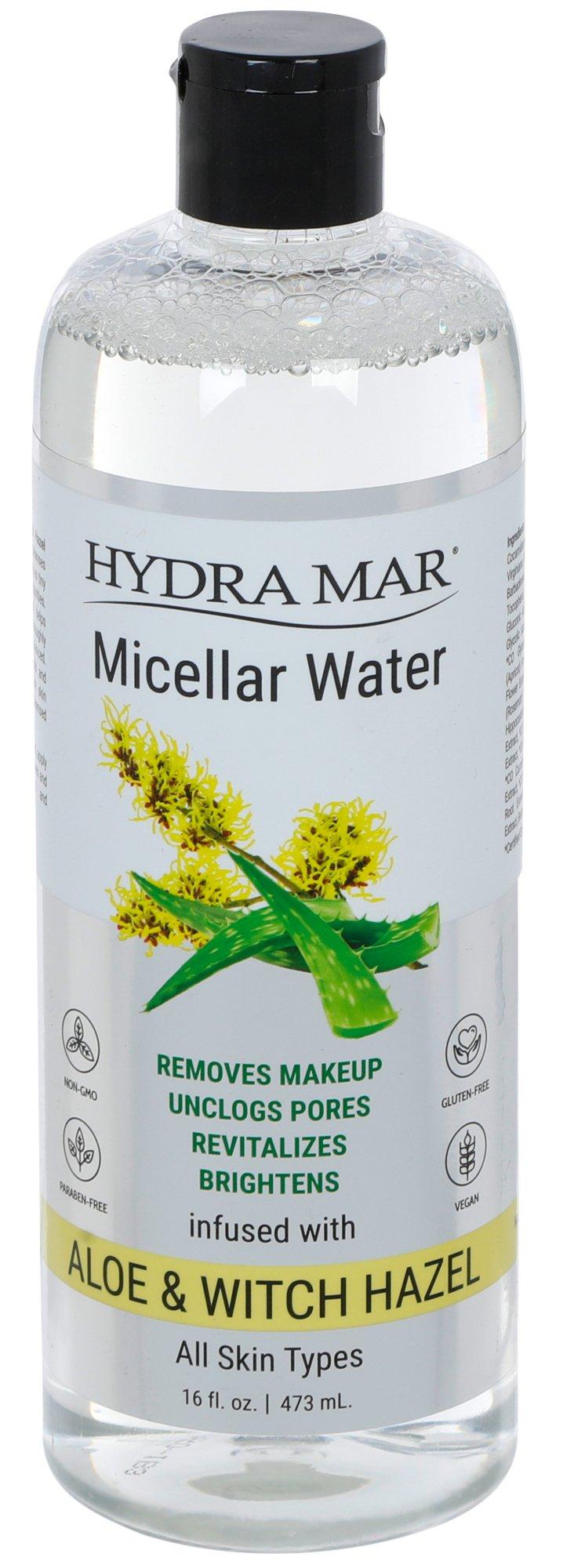 16 oz Aloe & Witch Hazel Micellar Water