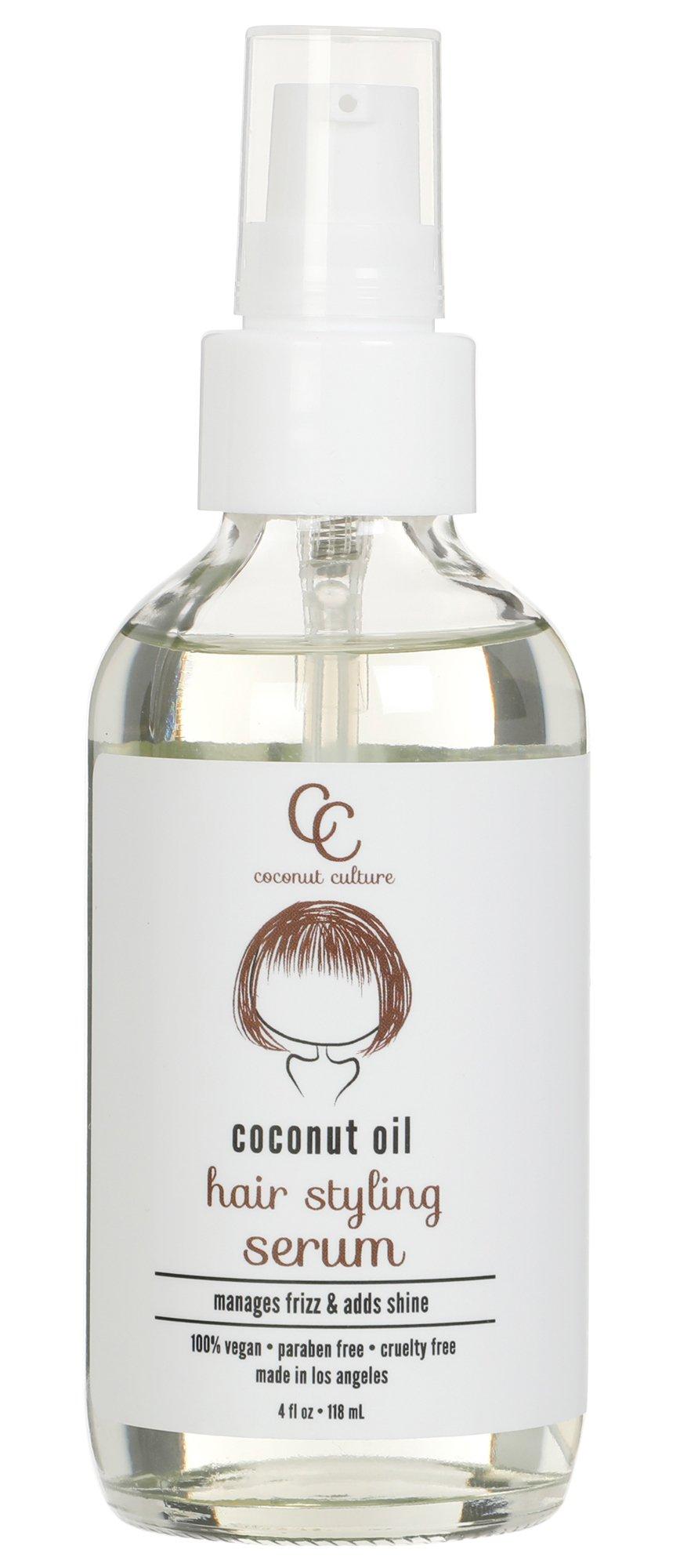 4 oz Coconut Oil Hair Styling Serum