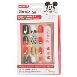 Mickey Mouse Press-On Nail Kit