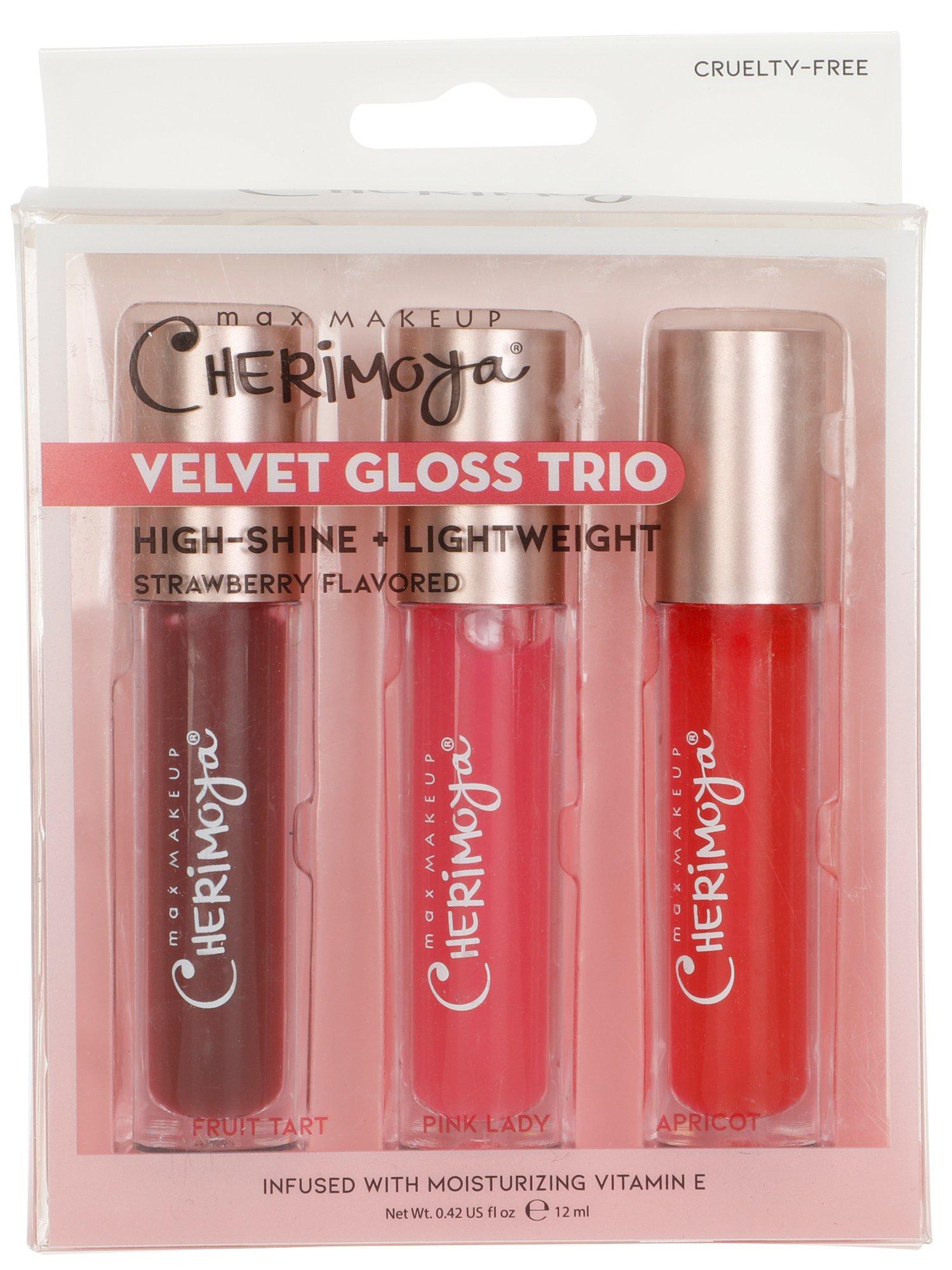 3 Pk Velvet Gloss Trio