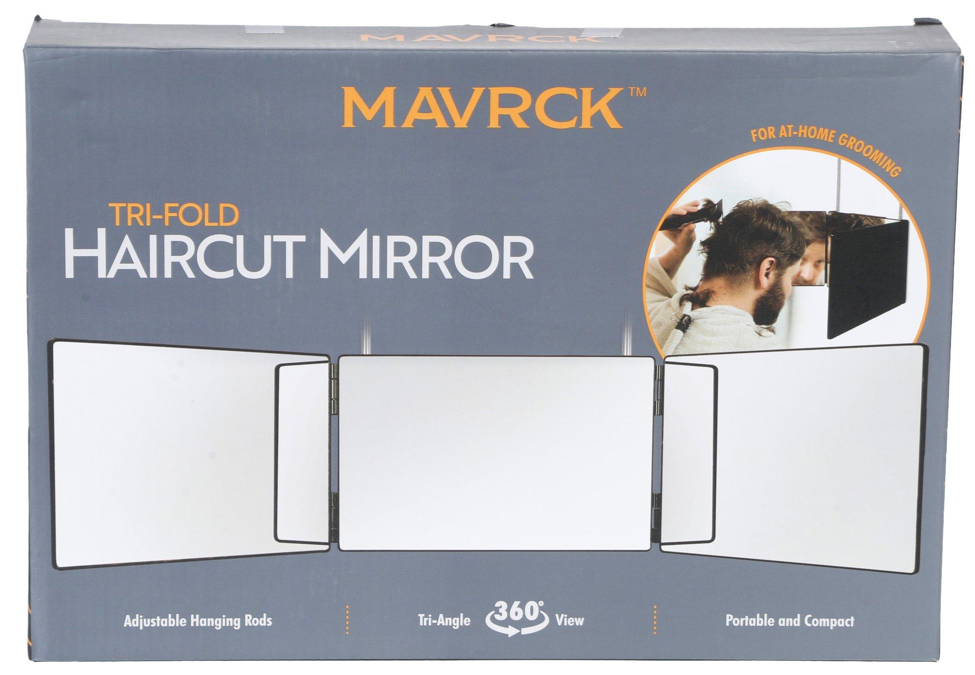 Men's Tri-Fold Haircut Mirror